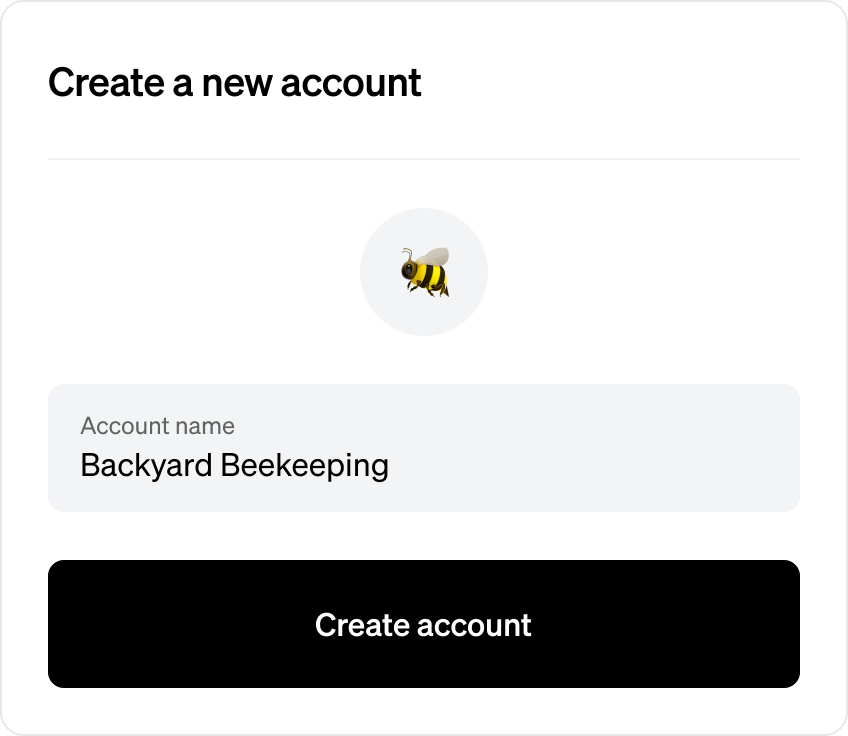 Creating a new UniFi account